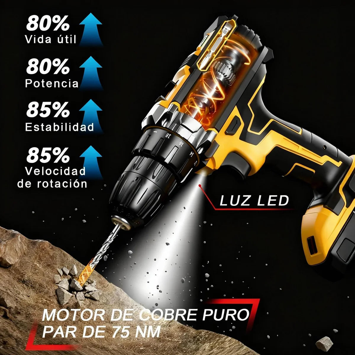 Taladro inalámbrico