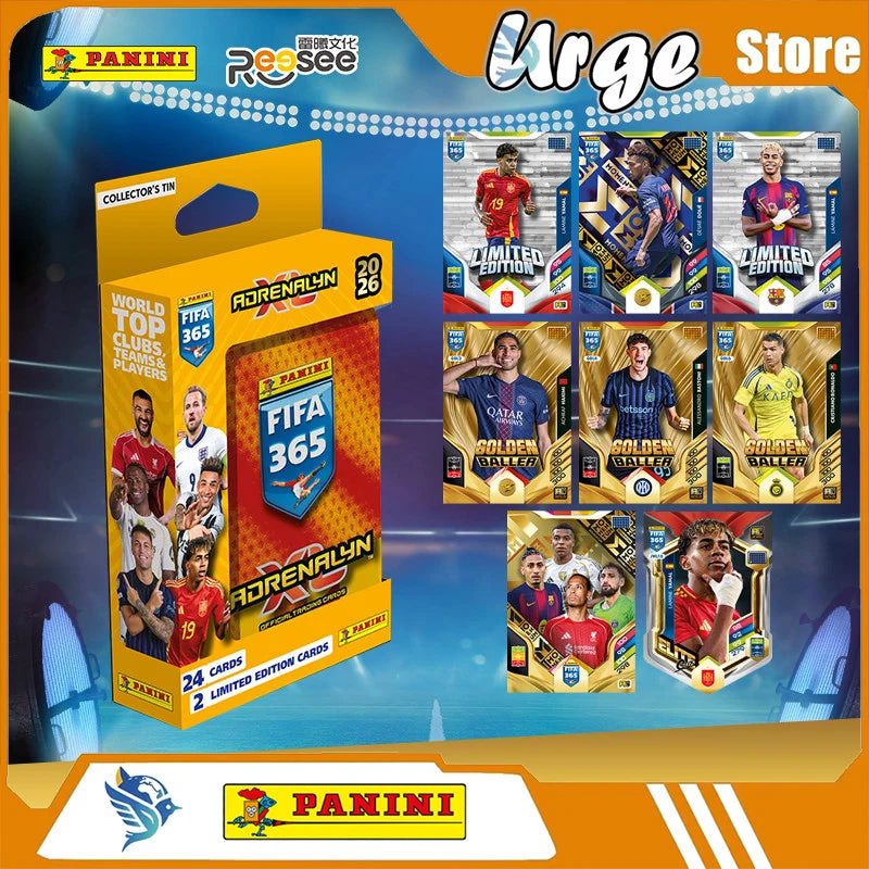 Tarjetas Coleccionables Panini 2026 FIFA 365 Adrenalyn XL