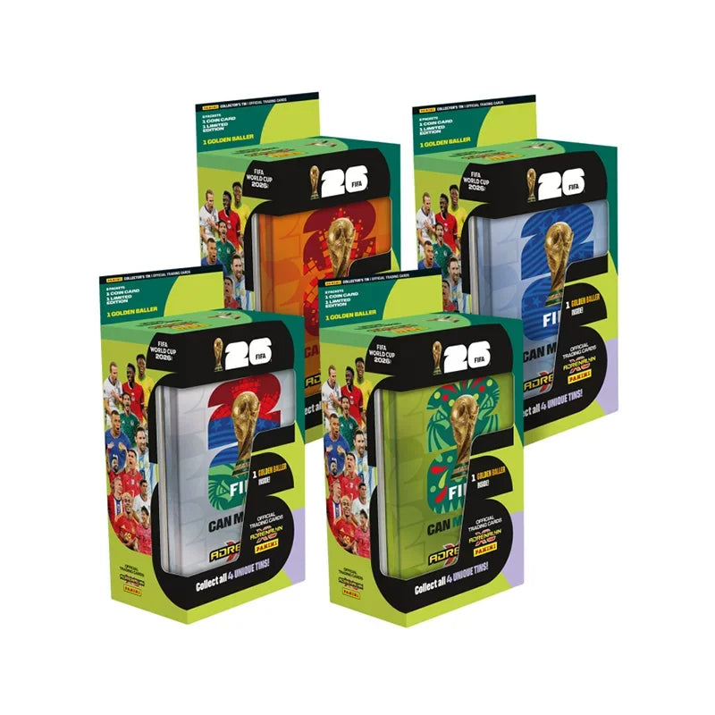 Tarjetas Coleccionables de Estrellas del Fútbol Panini FIFA World Cup 2026