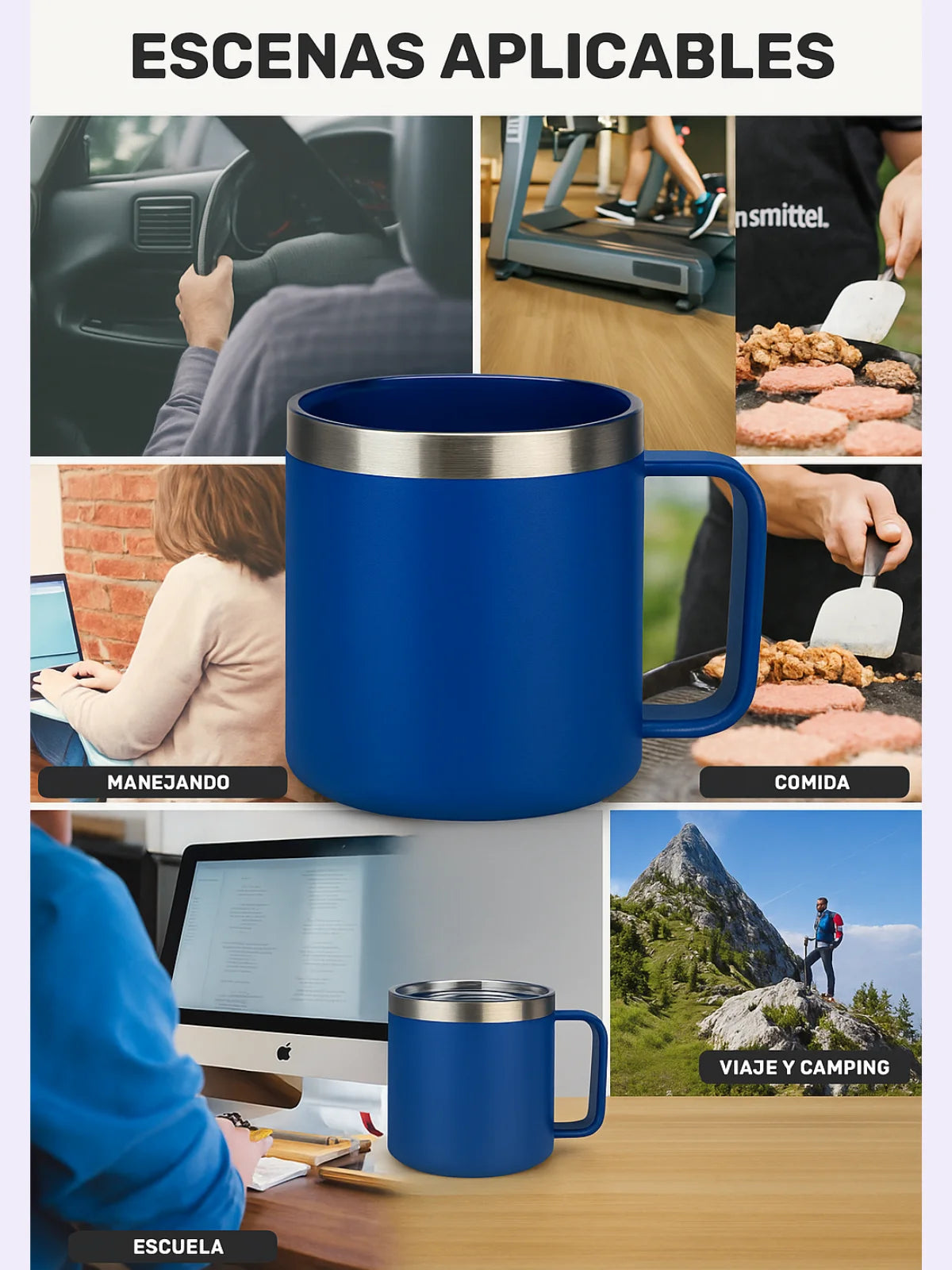 Taza Térmica de Acero Inoxidable