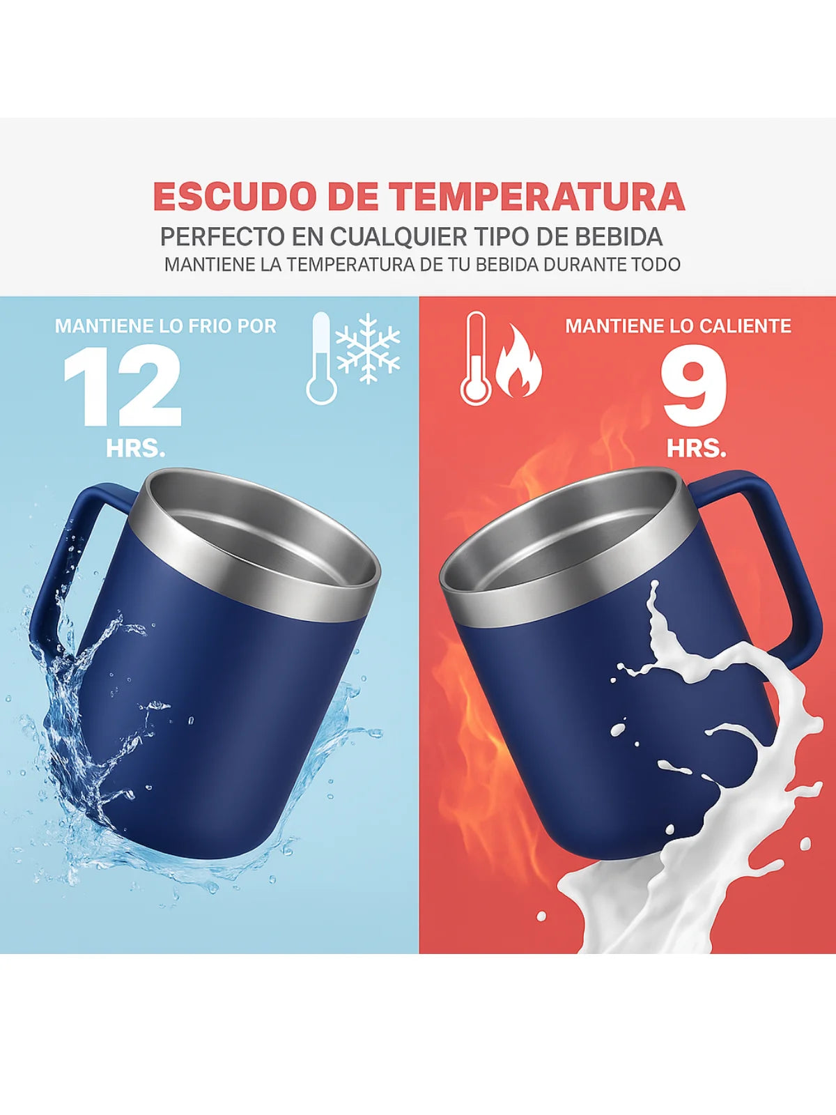 Taza Térmica de Acero Inoxidable