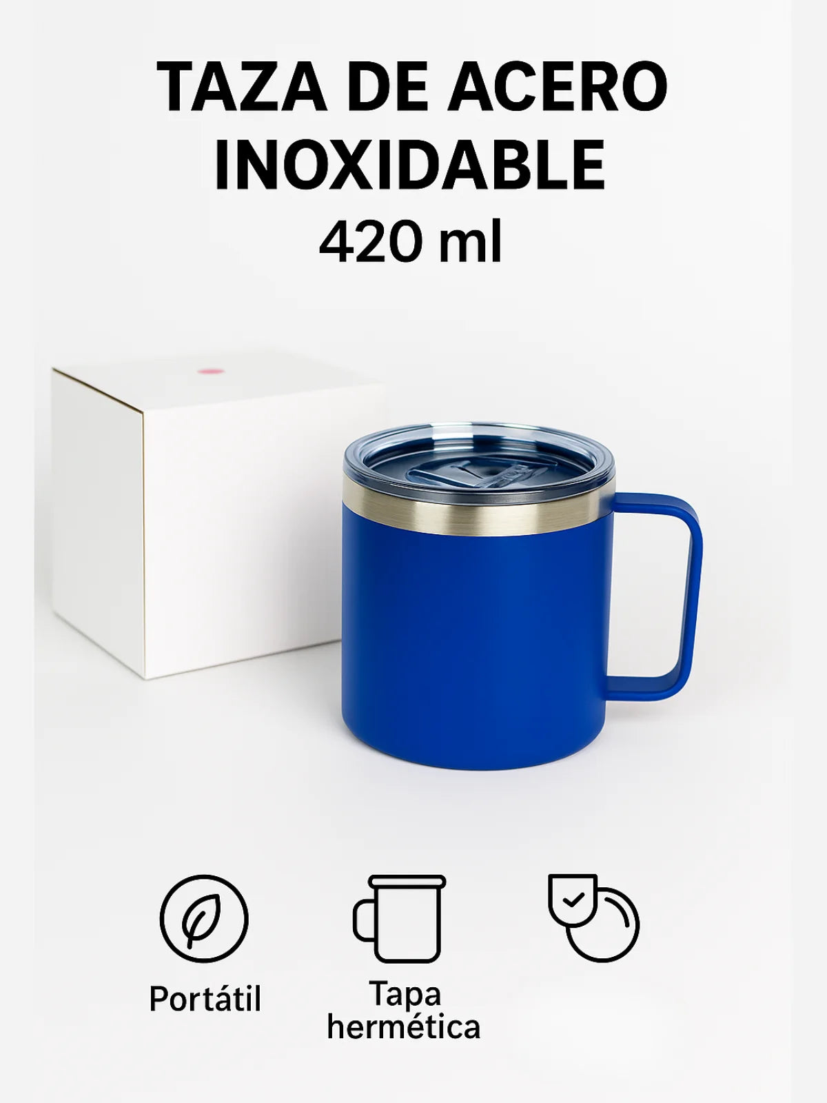 Taza Térmica de Acero Inoxidable