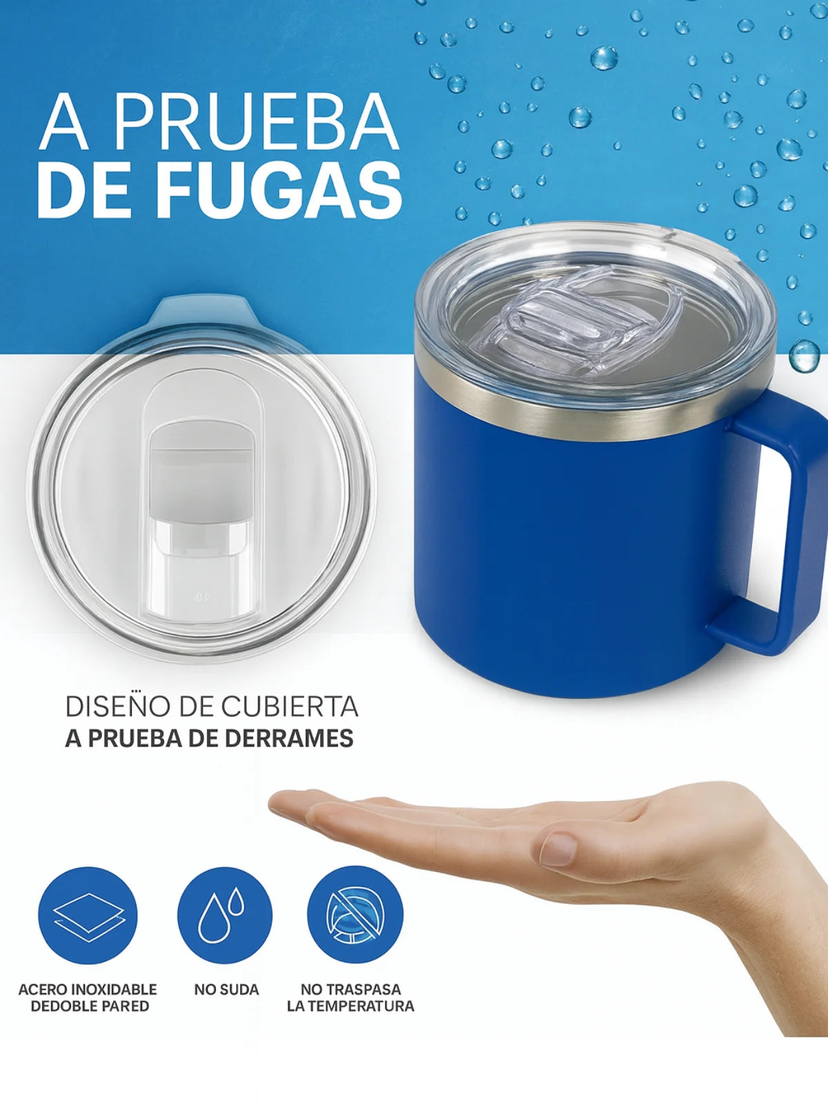 Taza Térmica de Acero Inoxidable