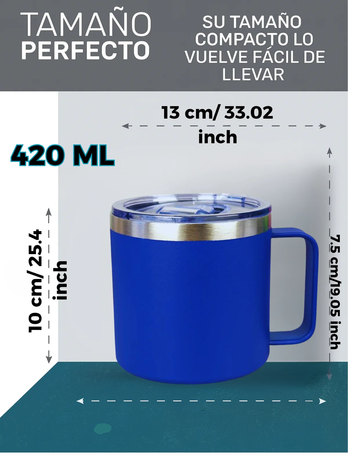 Taza Térmica de Acero Inoxidable
