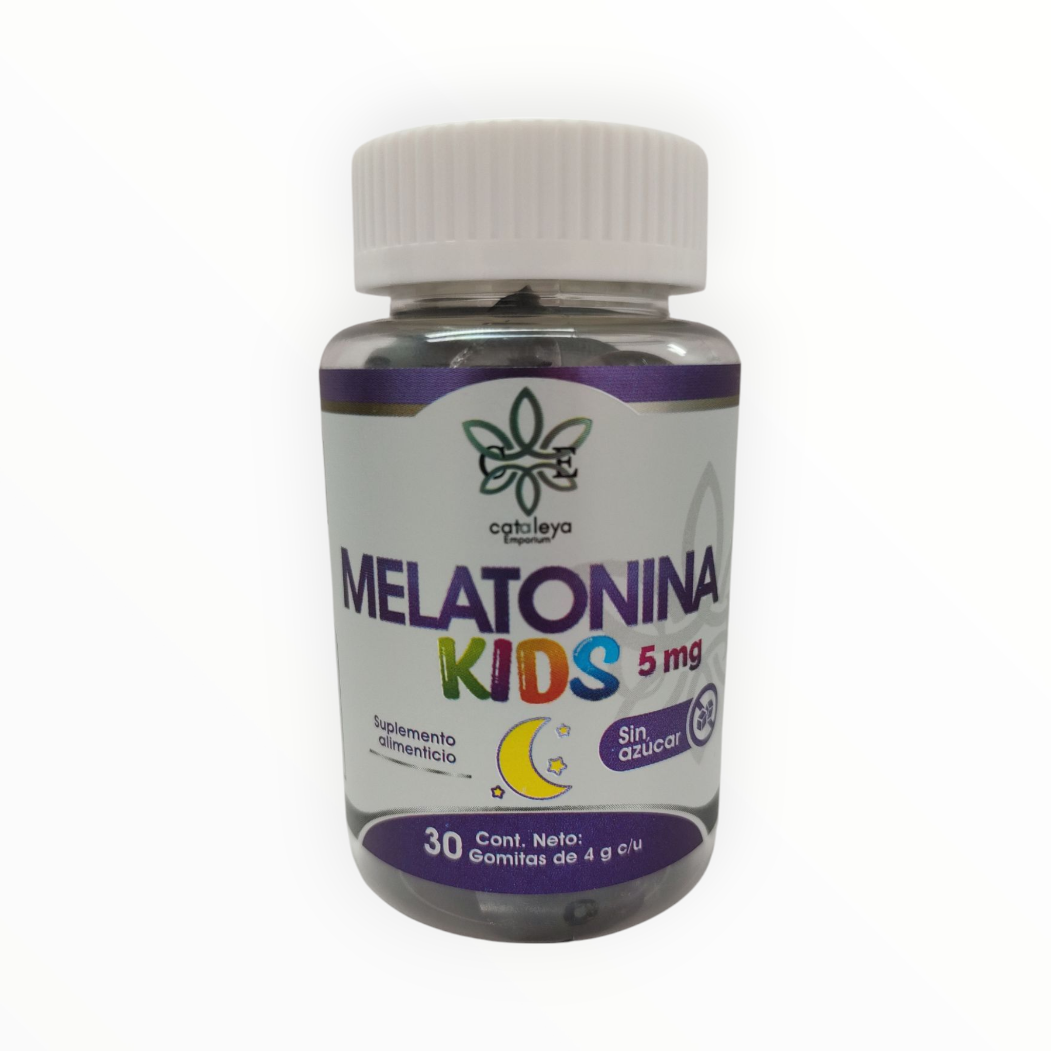 GOMITAS MELATONINA KIDS 5 MG SIN AZUCAR C/30 DE 4 G C/U CATALEYA