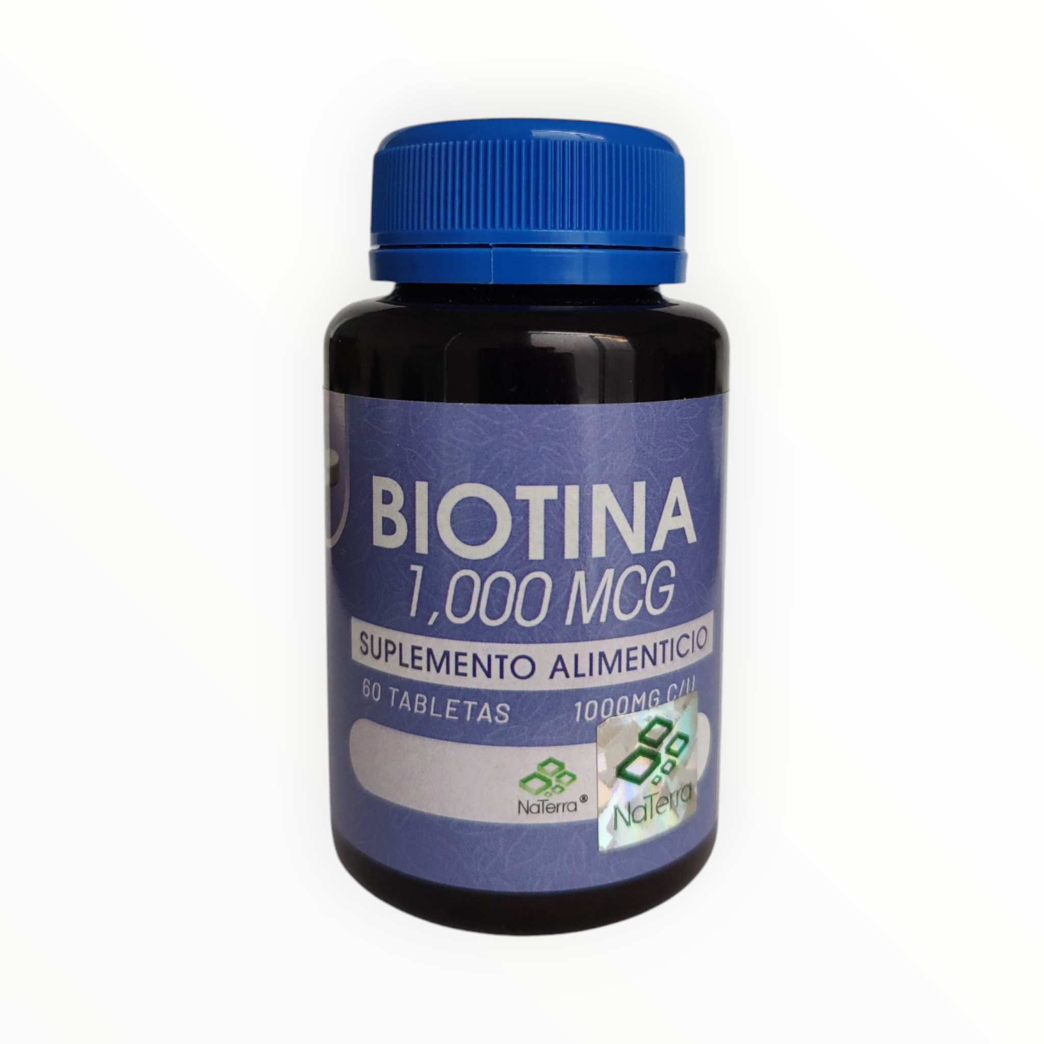 TAB BIOTINA 1000 MCG C/60 NATERRA