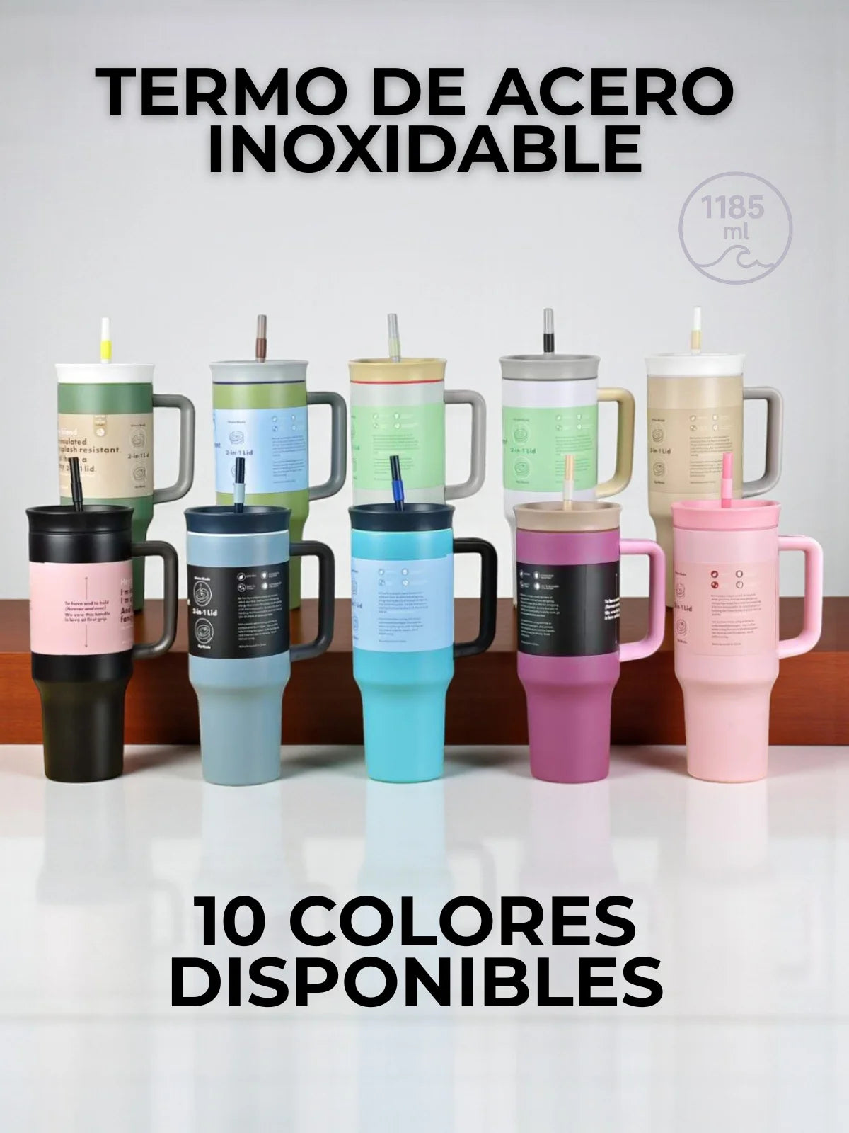Termo de Acero Inoxidable FAB-24, Taza térmica