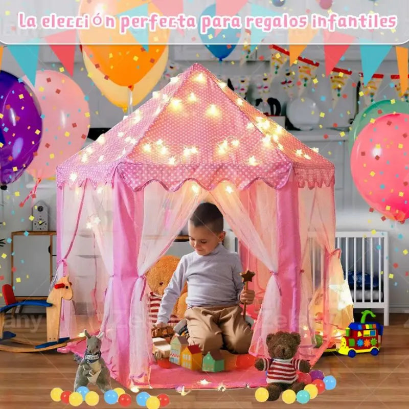 Tienda portátil para niños casa de campaña