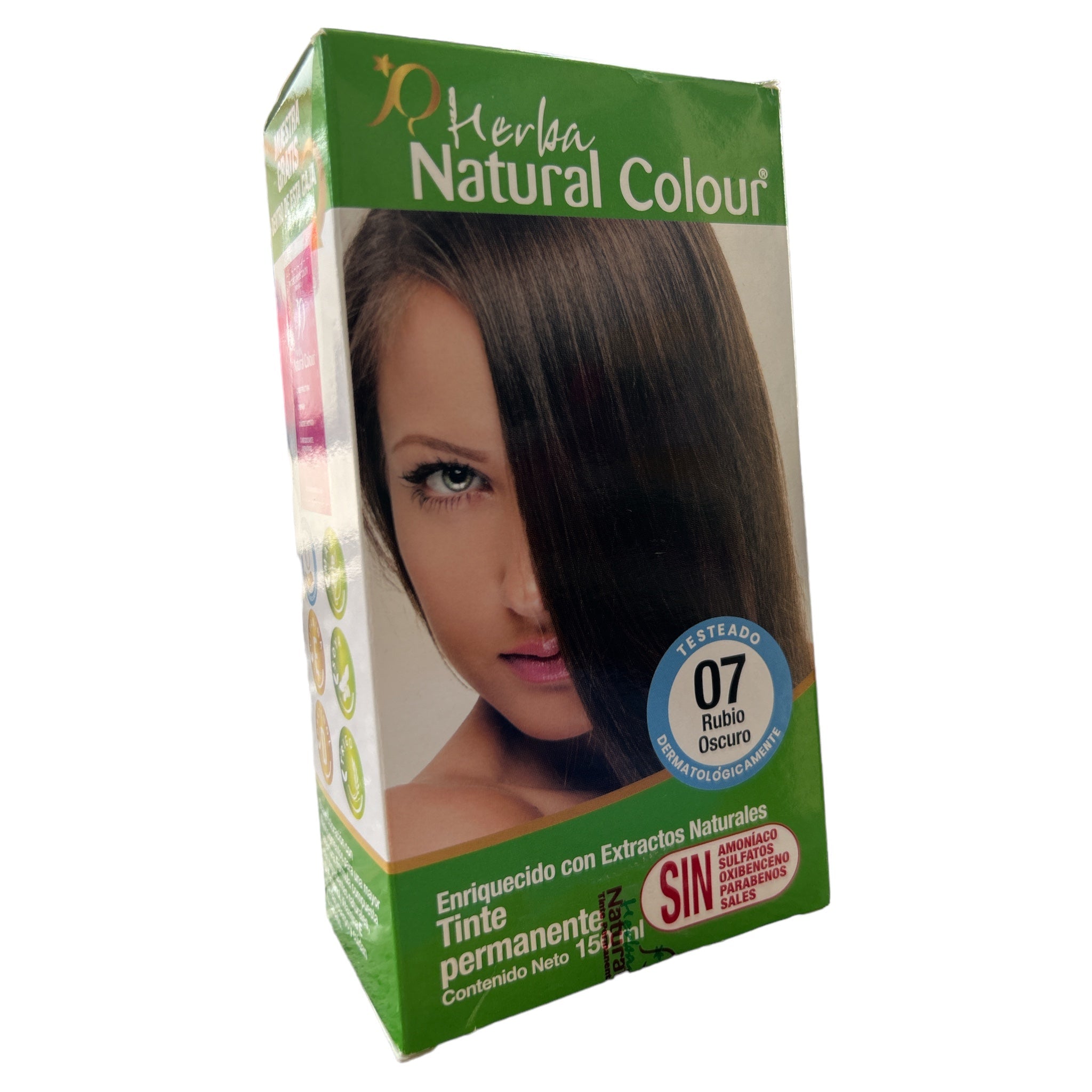 TINTE 07 RUBIO OBSCURO 150 ML NATURAL COLOUR