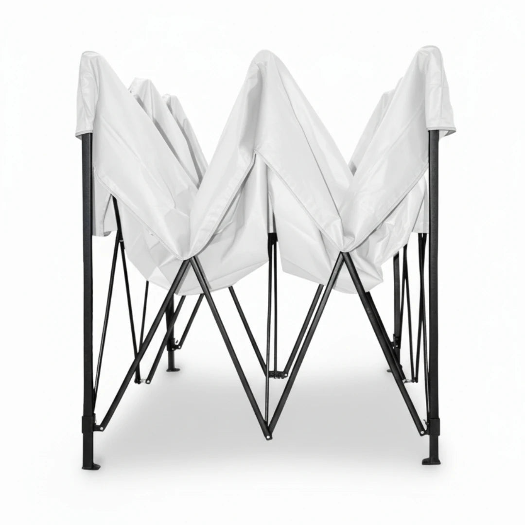 Toldo Plegable Blanco 3x3 Metros