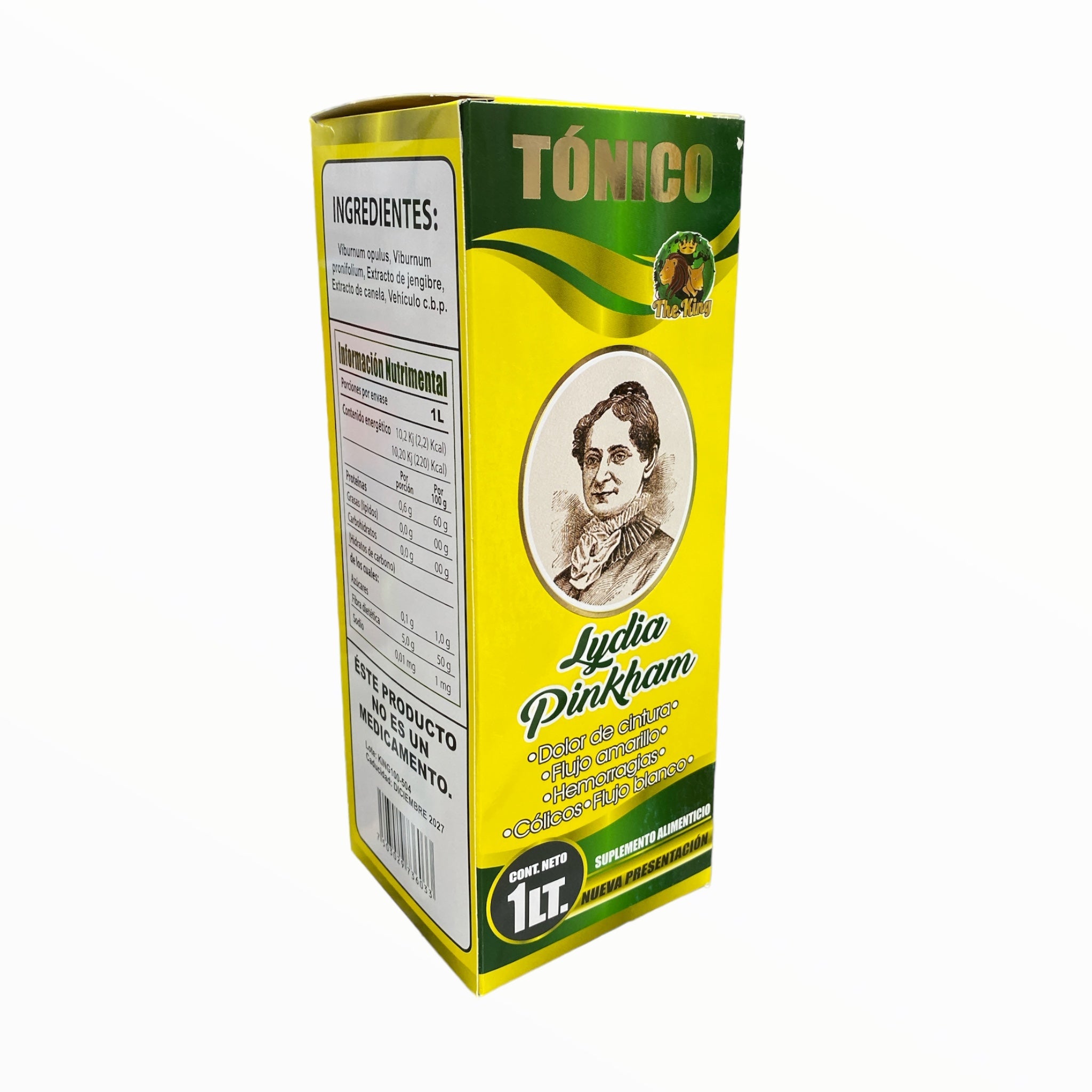 TONICO LYDIA PINKHAM C/ 1 LT THE KING