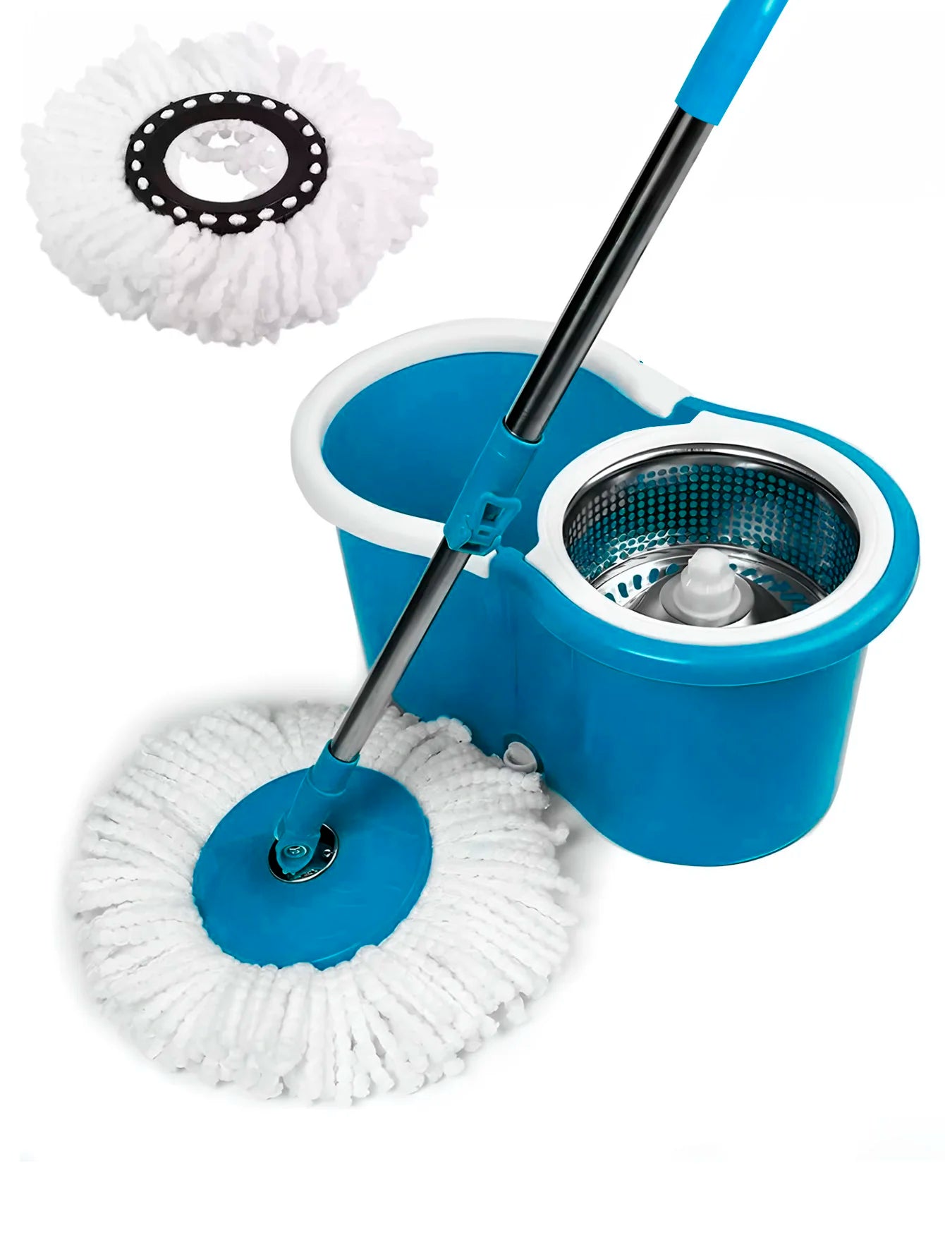 Trapeador Automático Con Cubeta Set Completo De Limpieza
