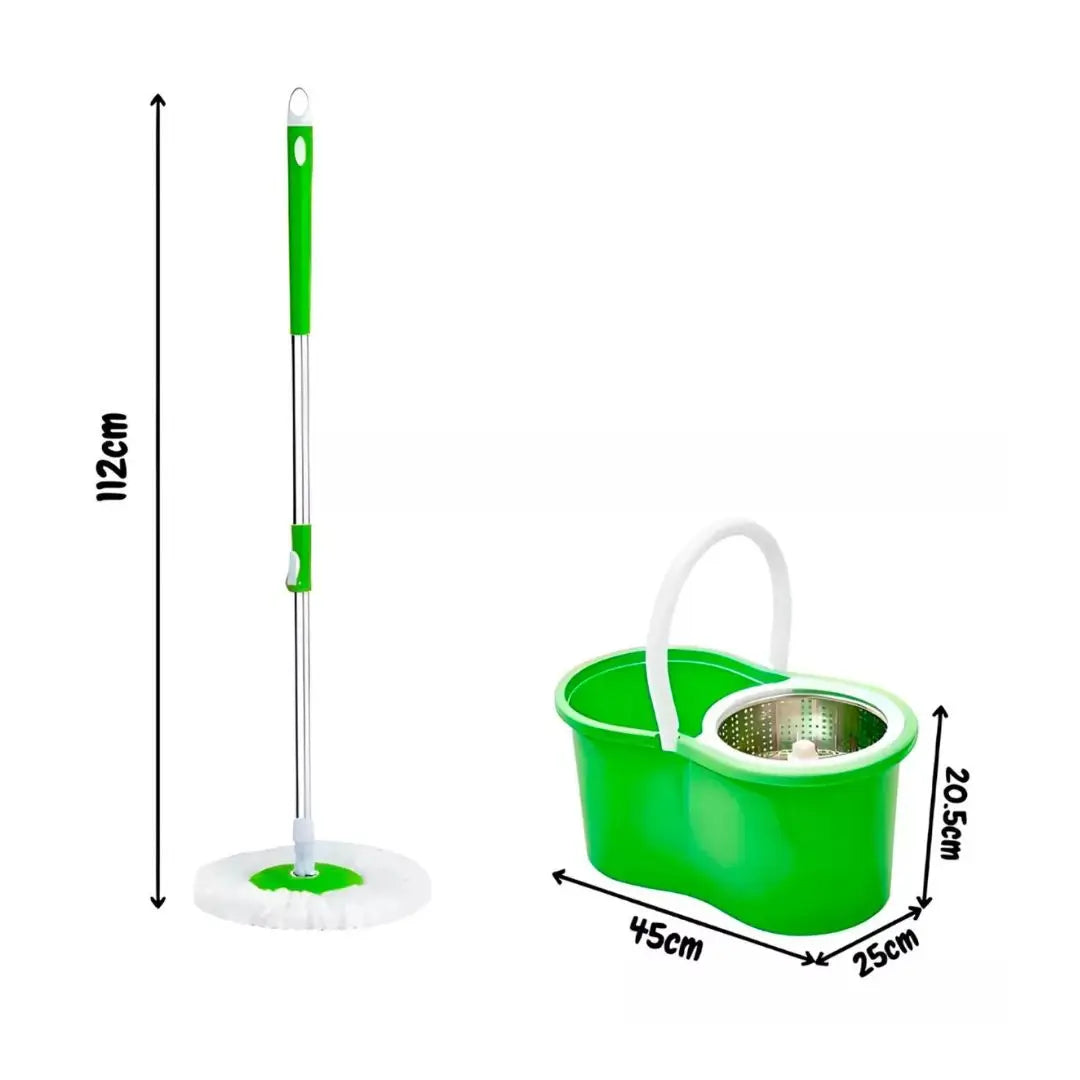 Trapeador Automático Con Cubeta Set Completo De Limpieza