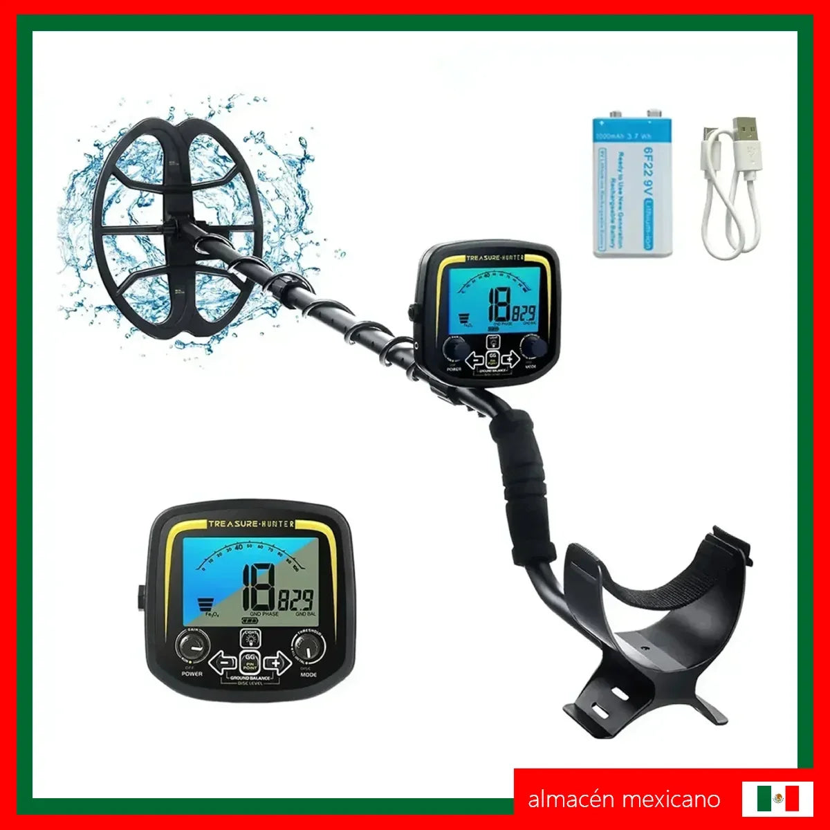 Treasure Hunter GX850 Detector de metales 850