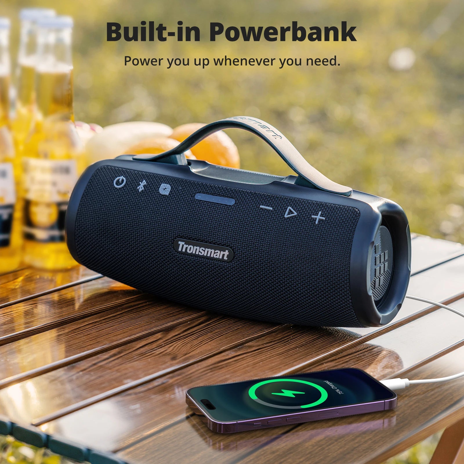 Altavoz Bluetooth Tronsmart Mirtune S100 - 50W IPX7 Impermeable