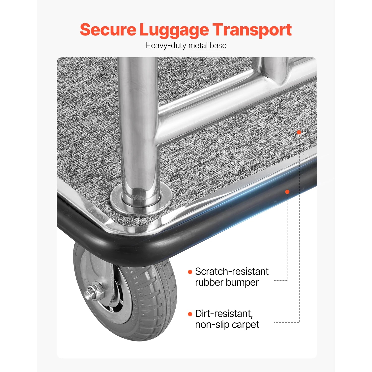 Carro de Equipaje, Carga de 340 kg