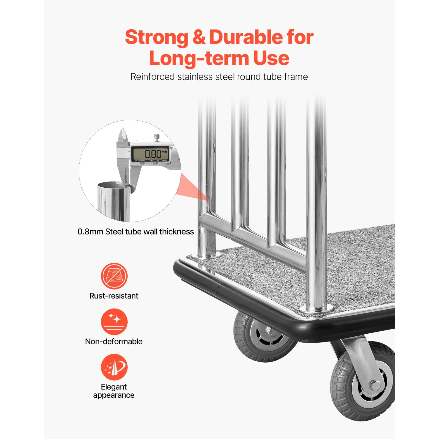 Carro de Equipaje, Carga de 340 kg