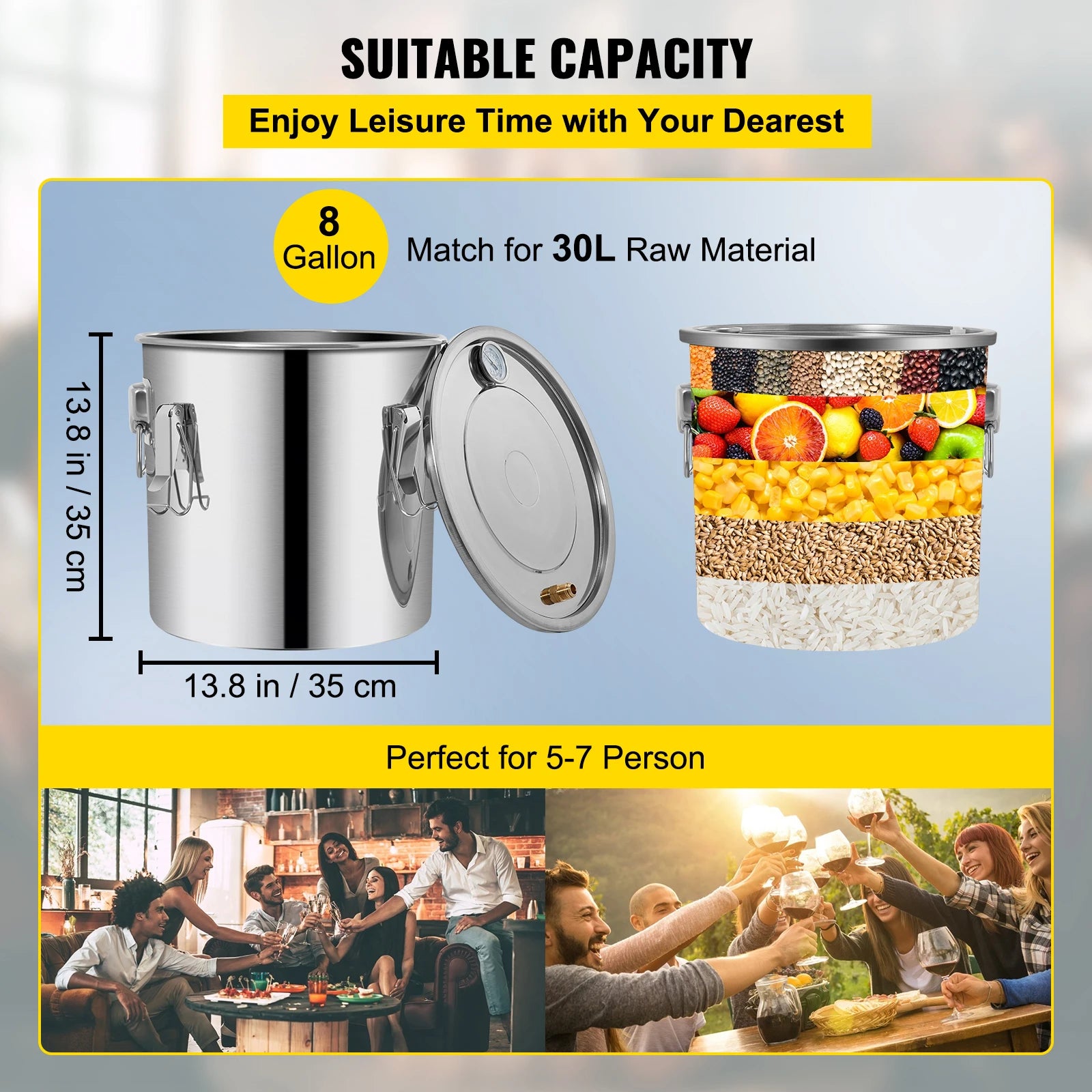 Destilador de Agua 38.5 L