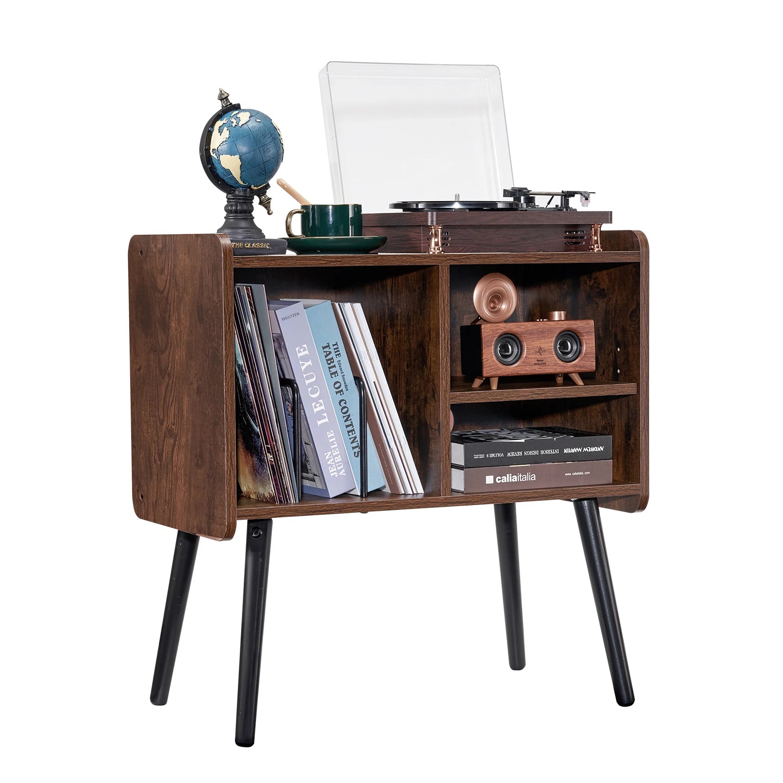 Gabinete Tocadiscos de 2 Niveles
