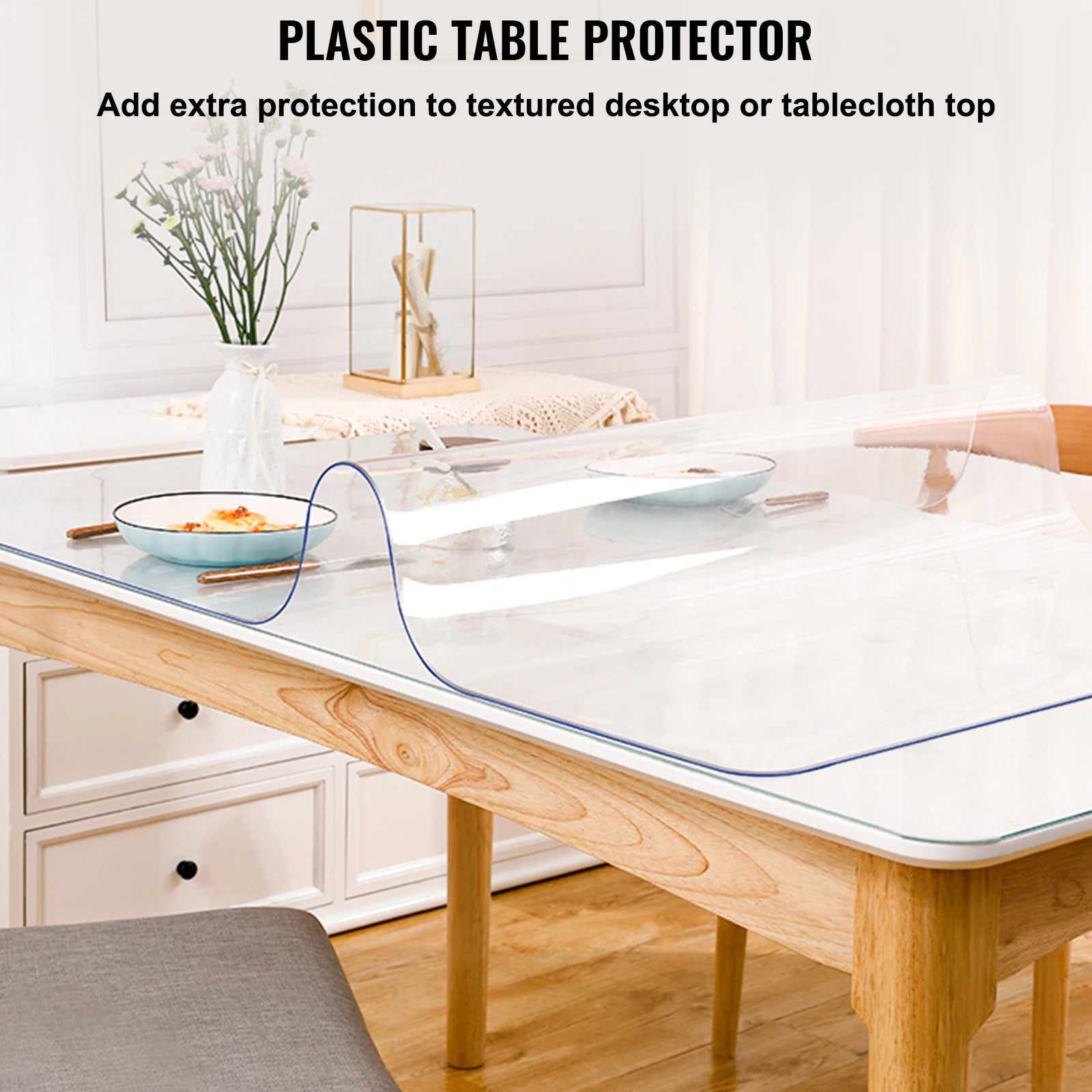 Protector de Mesa de PVC Transparente