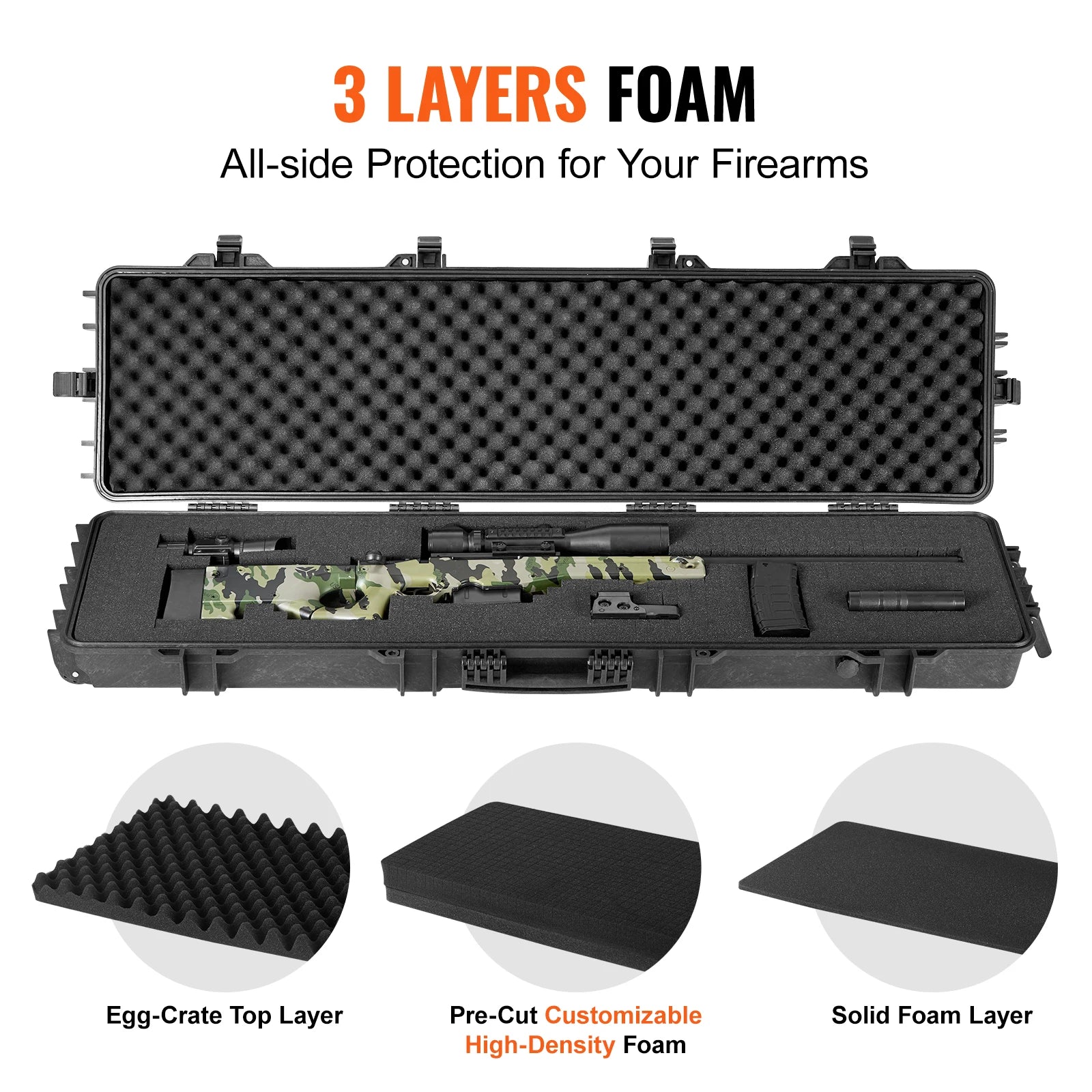 funda rígida para Rifle