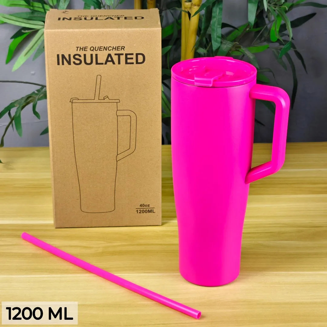 Vaso/Termo Térmico Grande De Acero Inoxidable,