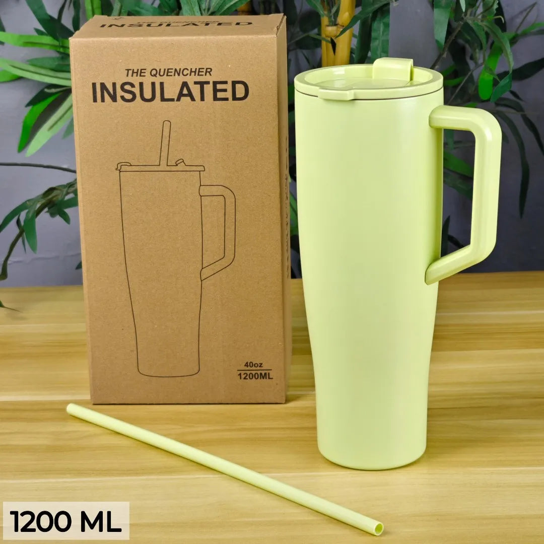 Vaso/Termo Térmico Grande De Acero Inoxidable,