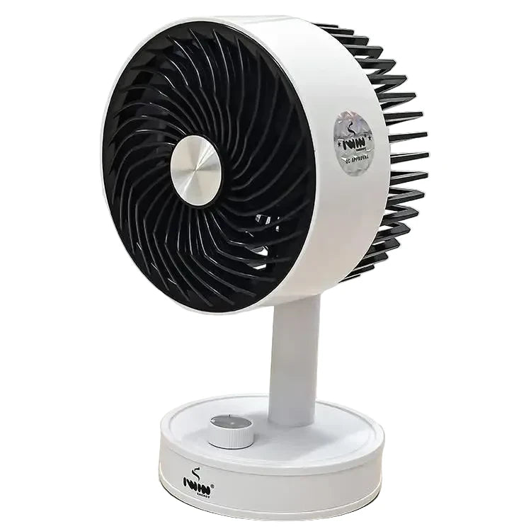 Ventilador de escritorio recargable,