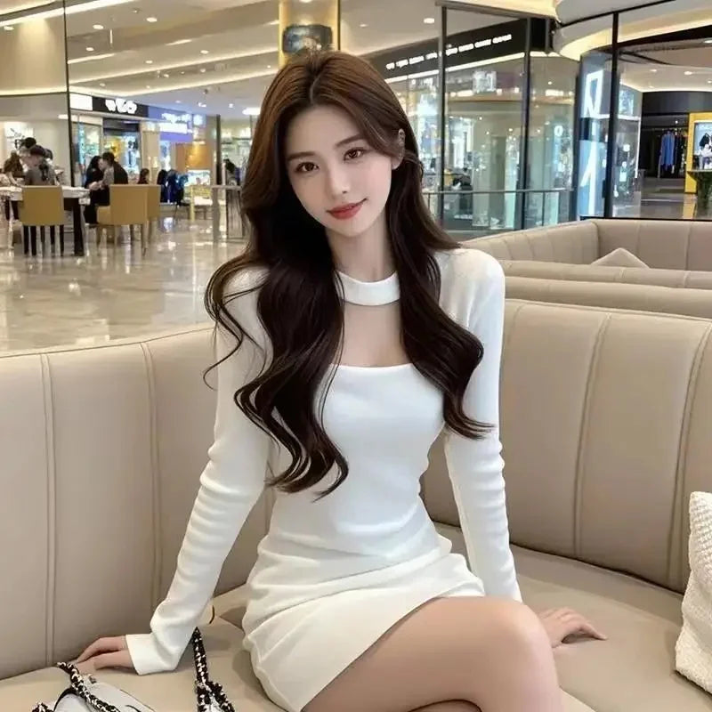 Vestido elegante de estilo francés