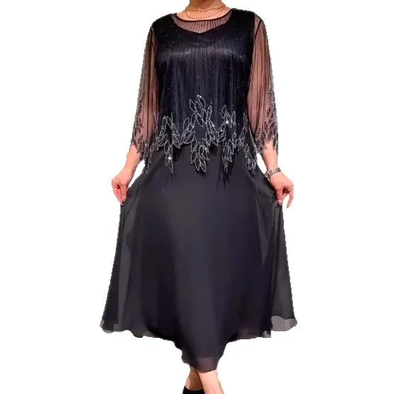 Vestido estampado de moda