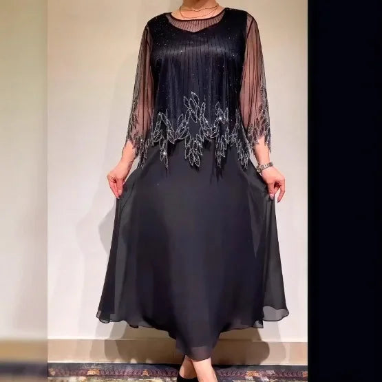 Vestido estampado de moda