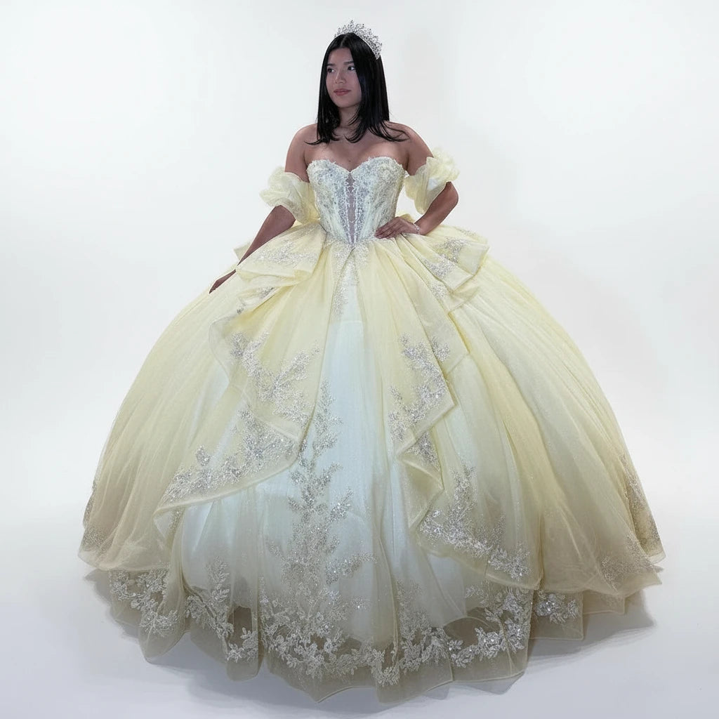 Vestidos elegantes de quinceañera