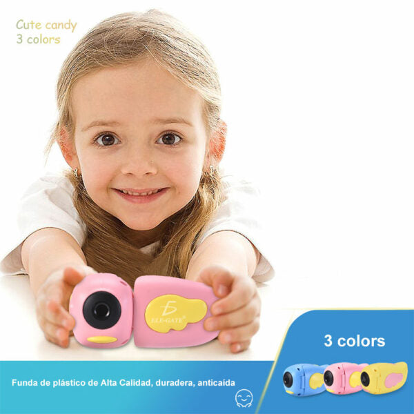 Cámara Digital Para Niños Con Juegos