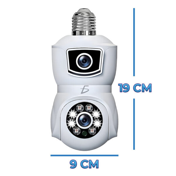 Cámara De Seguridad Con Socket De 4 Megapíxeles
