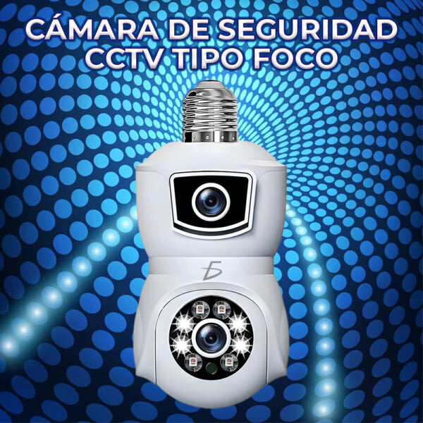 Cámara De Seguridad Con Socket De 4 Megapíxeles
