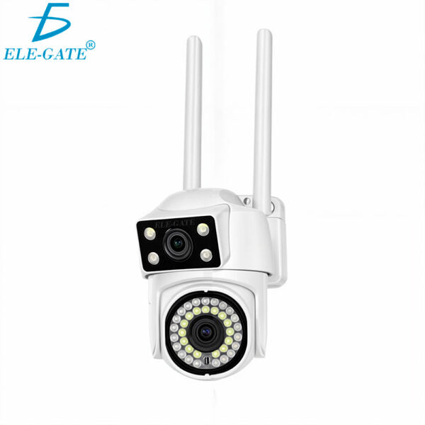 Cámara De Seguridad Exterior Wifi 4Mp 360° Ptz
