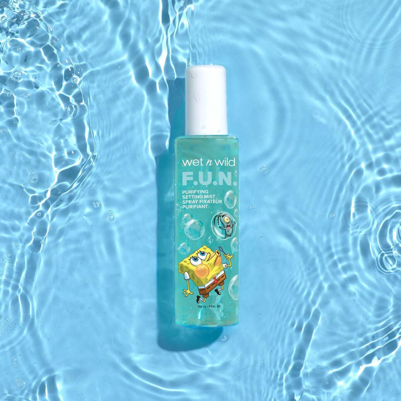 WET N WILD X SPONGEBOB F.U.N. PURIFYING SETTING MIST
