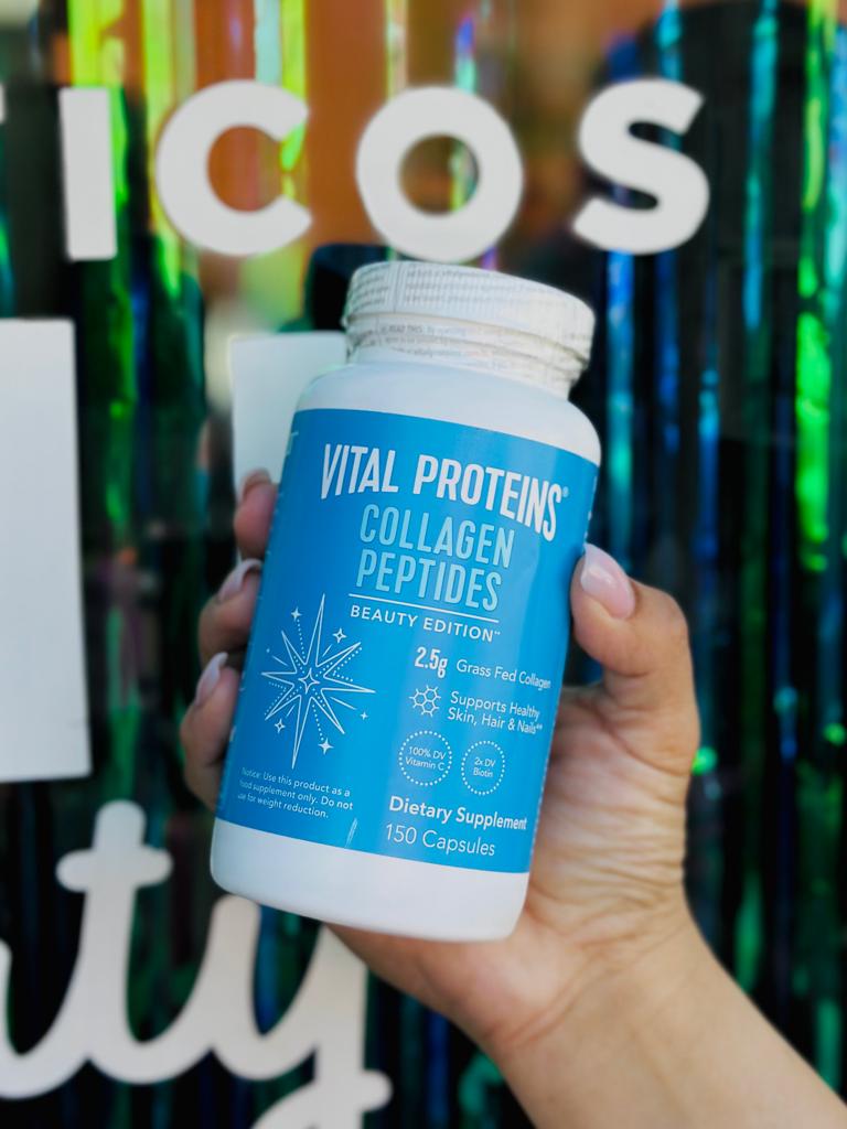 VITAL PROTEINS COLLAGEN PEPTIDES BEAUTY EDITION 150 CAPSULAS