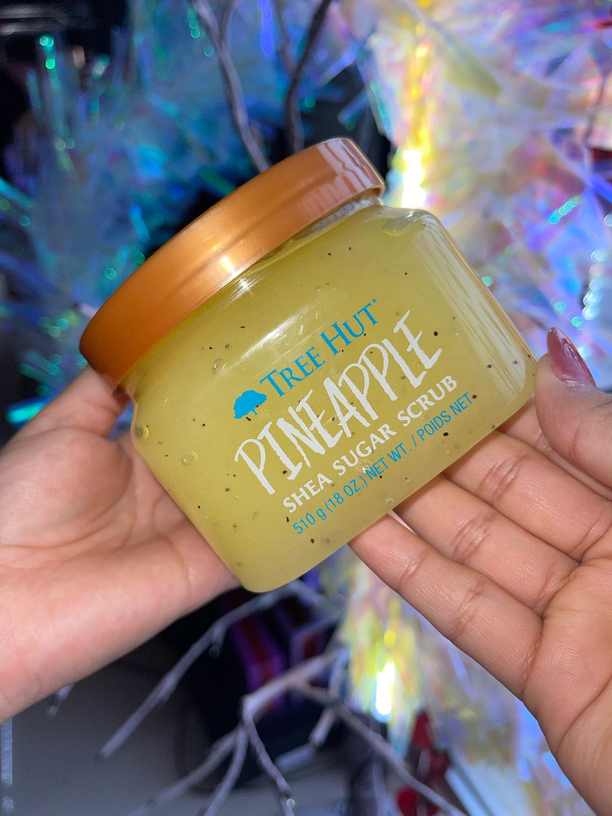 TREE HUT  SHEA SUGAR SCRUB “PINEAPPLE”