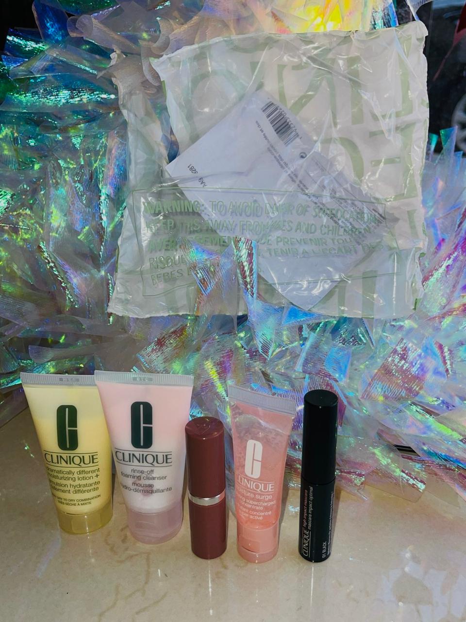 SET CLINIQUE 5 PIEZAS TRAVEL SIZE