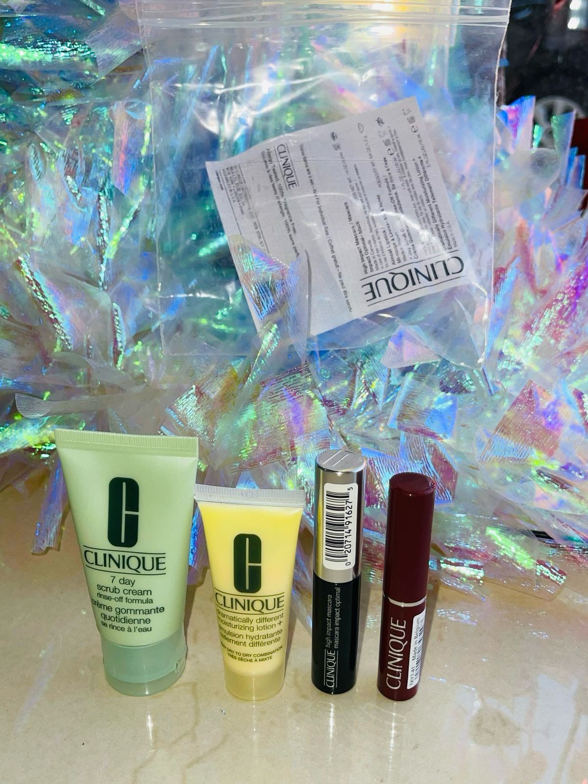 SET CLINIQUE 4 PIEZAS TRAVEL SIZE