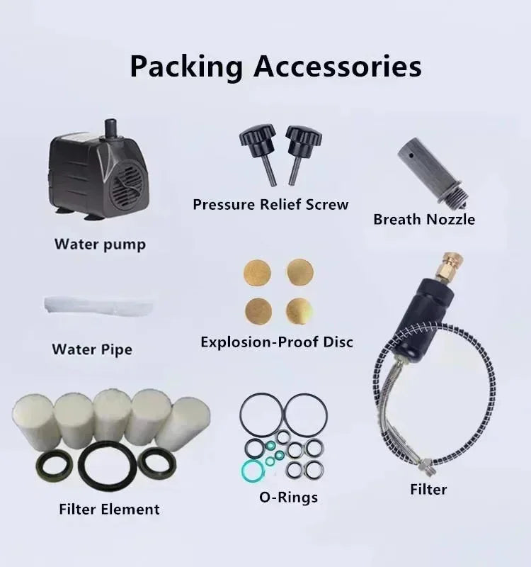 compresor de aire de alta presión bomba