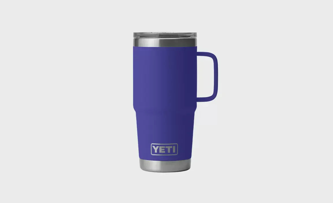 Yeti 20 oz Rambler Travel Mug - Offshore blue
