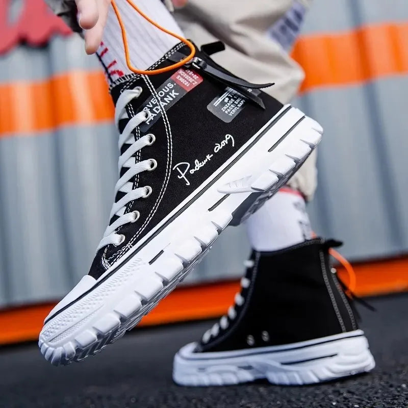 Zapatillas De Lona Deportivas De Alta Gama Para Hombres