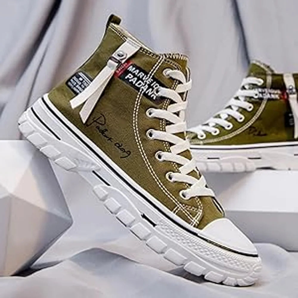 Zapatillas De Lona Deportivas De Alta Gama Para Hombres