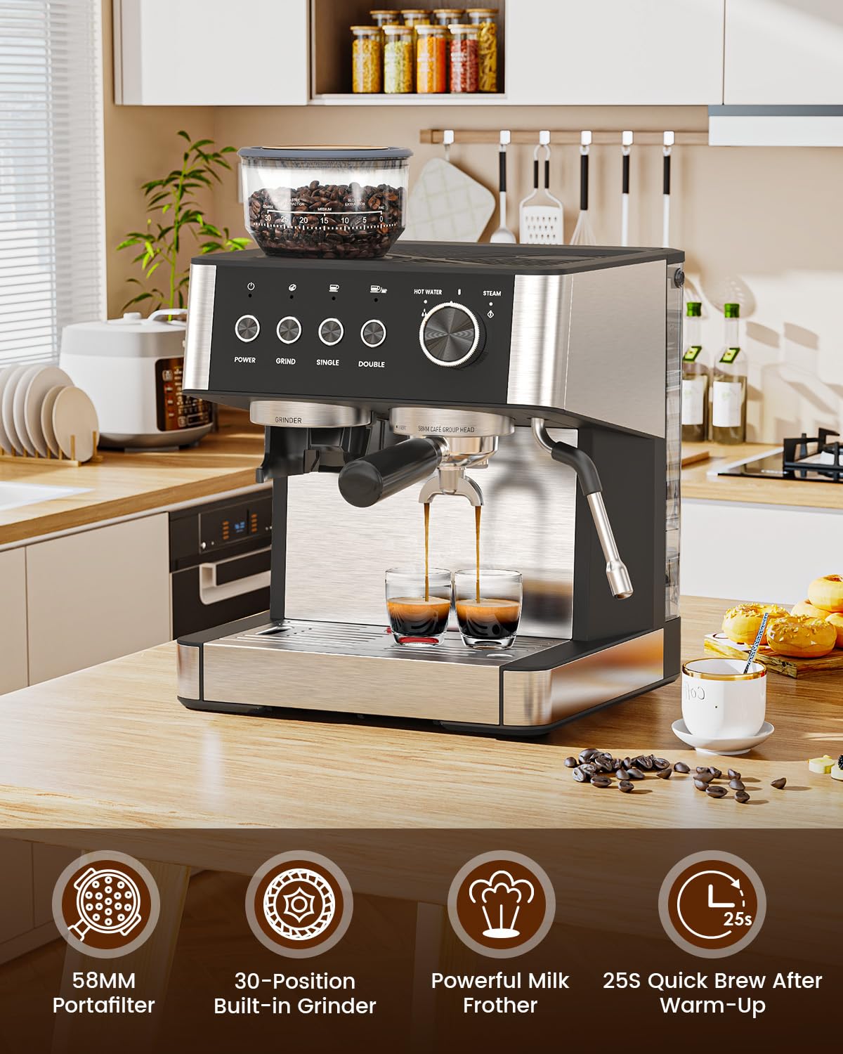 Máquina de café expreso