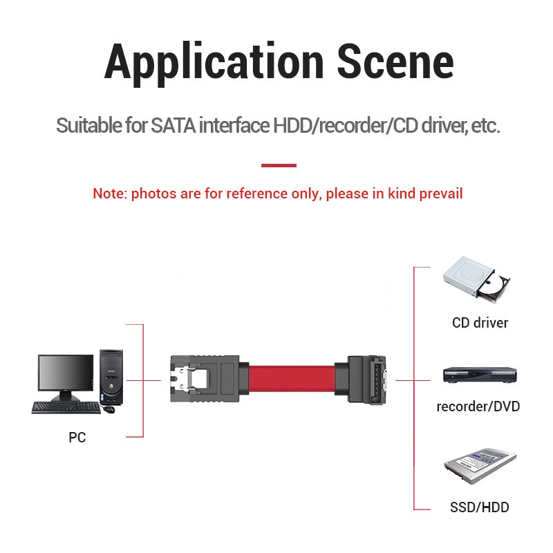 Vention Sata Cable 3.0 6Gbps Alta Velocidad De Datos A Disco Duro SSD HDD 50cm