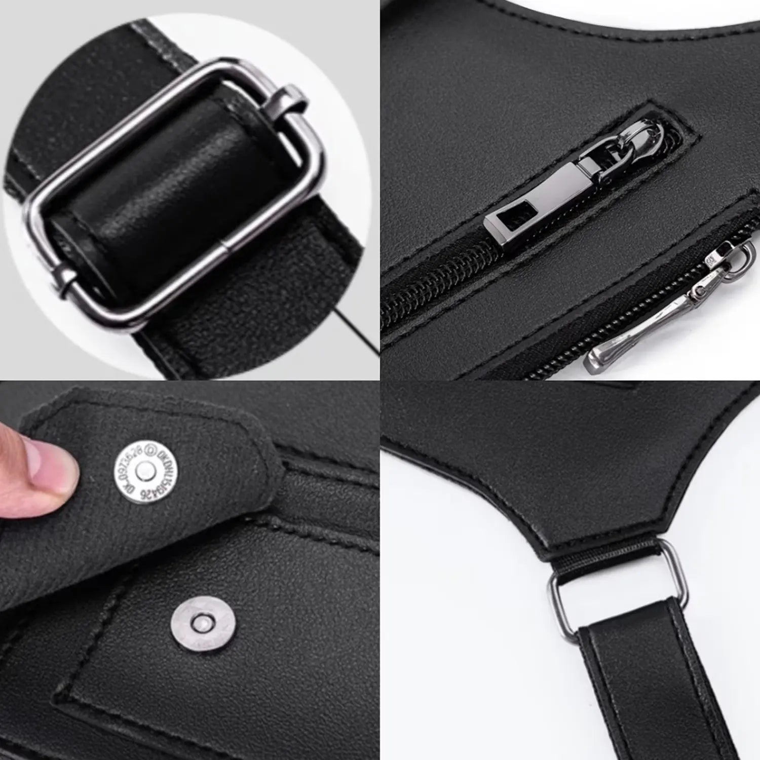 Chaleco multifuncional mochila de hombro doble