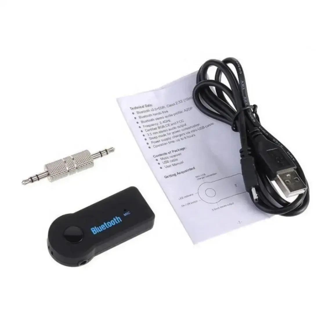Adaptador Bluetooth 5.0 Para Coche