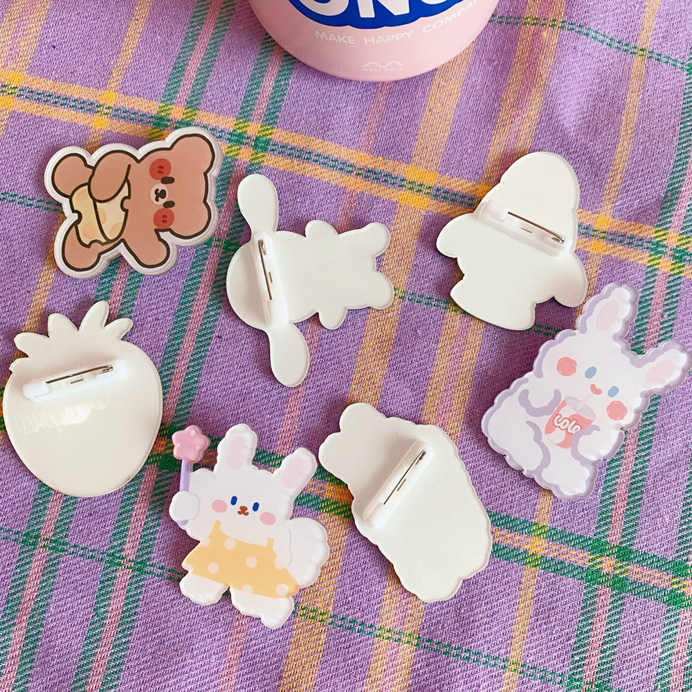 Broche Acrílico